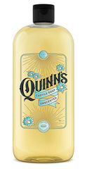 Quinn's Pure Castile Soap bottle pour demonstrates multi-use cleaning and gentle skin care
