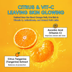 QUIYUM Citrus Vit-C Set eye cream brightens and refreshes tired-looking eyes.