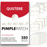 QUSTERE large pimple patches variety pack concealing pimples while absorbing secretions