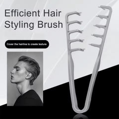 Qyubov Volumizing Texture Comb close-up shows wide teeth for gentle detangling and anti-frizz.