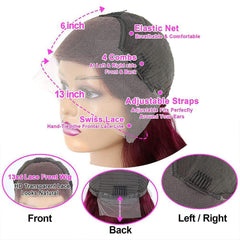 QZOQZO 13x6 HD lace-front with large parting for versatile styling