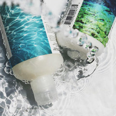 R+Co Atlantis conditioner label close-up showing pro vitamin B5 benefits