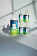 R+Co Atlantis conditioner pump dispensing shot for easy daily hydration