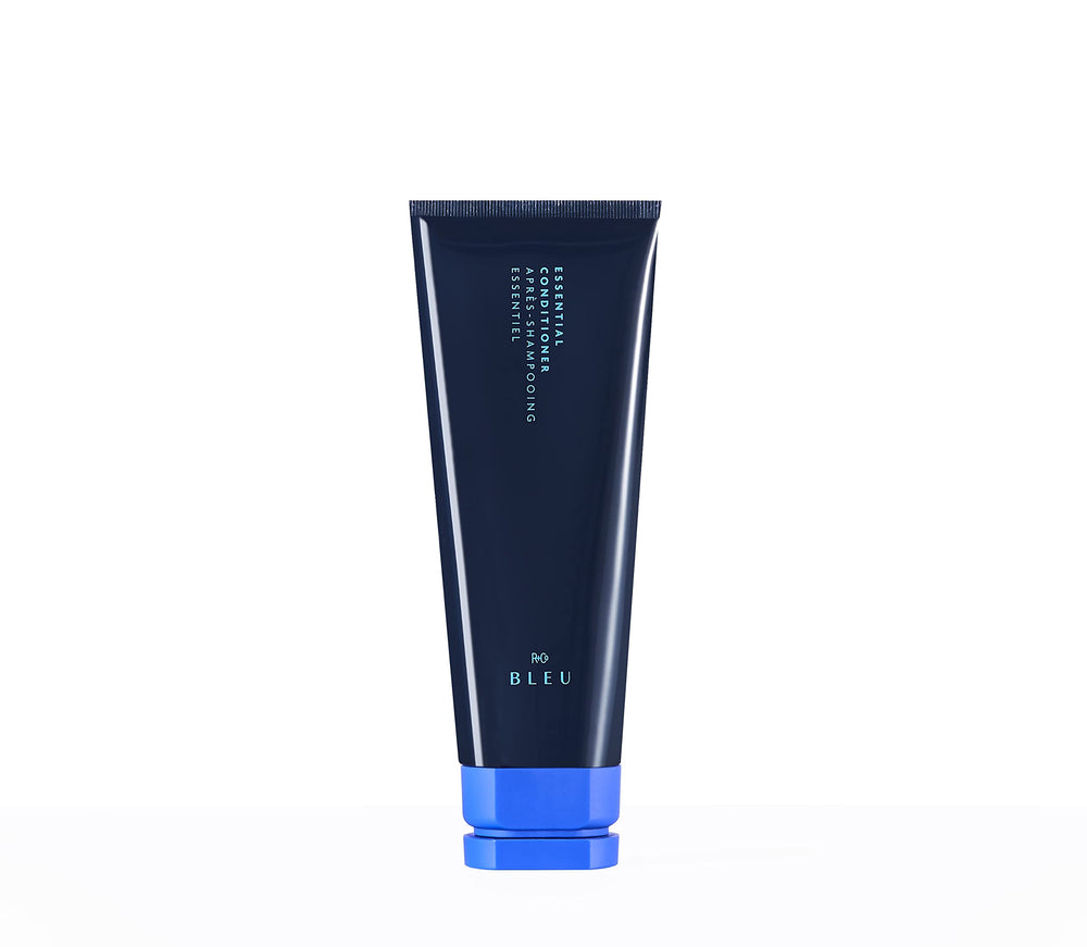 R+Co BLEU Essential Conditioner bottle for daily detangling and moisture sealing