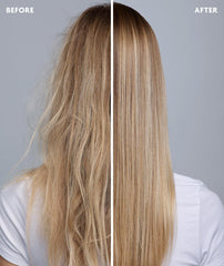 R+Co Candy Stripe seals cuticle for smoother, frizz-free hair.