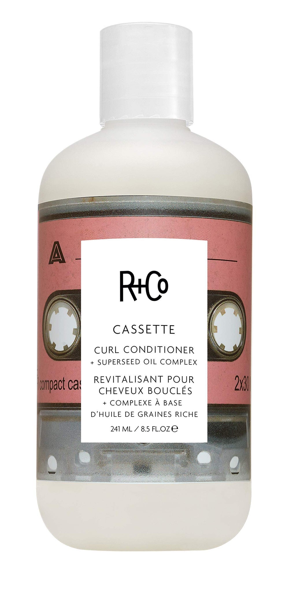 R+Co Cassette curl defining conditioner bottle for daily use and definition