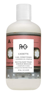 R+Co Cassette curl defining conditioner bottle for daily use and definition