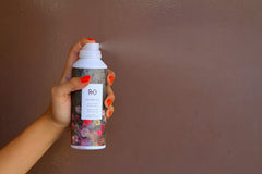 R+Co CENTERPIECE sea buckthorn oil image emphasizes hydration and hair strength.