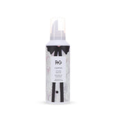 R+Co Chiffon Styling Mousse dispensing pump shows light foam for volume boost