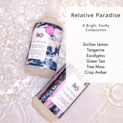R+Co Lost Treasure ACV Cleansing Rinse hair after wash reveals dramatic shine