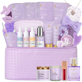 RA ROSA ACCA lavender gift set box showcasing a luxurious pampering experience.