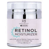 Radha Beauty moisturizing miracle retinol cream tube close-up for daily hydration