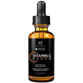 Radha Beauty Vitamin C Serum bottle close-up highlighting brightening formula