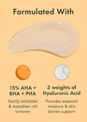 Rael Miracle Clear close-up highlights hyaluronic acid hydration boost for moisturized skin