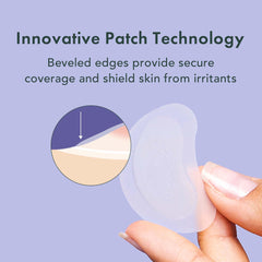 Rael Pimple Patches hydrocolloid technology for breathable blemish care.