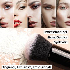 Raffaello small brushes precision-eyeshadow for detailed eye makeup.