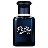 Ralph Lauren Polo 67 bottle front; bold fragrance ideal for daily confidence.