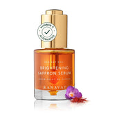 RANAVAT BOTANICS saffron serum bottle promoting radiant complexion