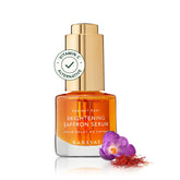 RANAVAT BOTANICS Brightening Saffron Serum bottle close-up for daily brightening and even tone