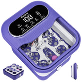 Ranjova foot spa blue electric rotary massage relieves foot tension