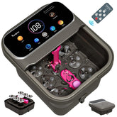 Ranjova Foot Spa Pro Display with touchscreen enables quick temperature and mode adjustments.