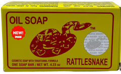 Rattlesnake oil soap foaming lather for face and body
