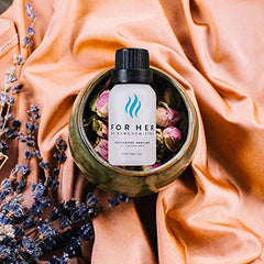 RawChemistry for Her concentrated oil vial ready for everyday wear and night-out flexibility.