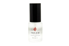 RawChemistry For Him spray bottle highlights alcohol-free, oil-based design for skin-friendly wear.