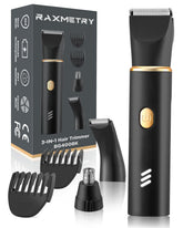 RAXMETRY Manscape Trimmer handheld close-up for precise body grooming