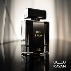 RAYAN Modern Oud Perfume packaging box emphasizes premium unboxing for special occasions