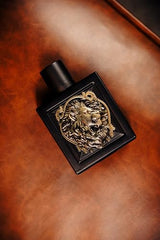 Rayhaan Lion spray-action shot showing easy application and quick scent release.