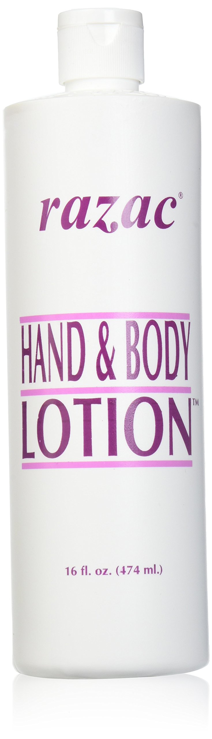 Razac Hand and Body Lotion front view for deep hydration and quick absorption