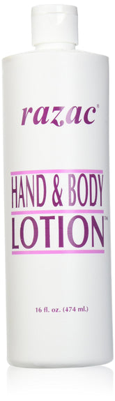 Razac Hand and Body Lotion front view for deep hydration and quick absorption