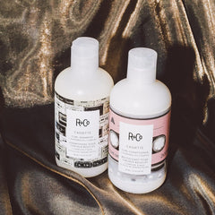 R+Co Cassette Curl Pack packaging view showing vegan, cruelty-free set for curl care