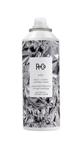 R+Co Foil Frizz Static Spray packaging shown for on-the-go frizz control.