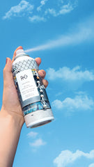 R+Co Halfpipe Dry Wax hair volume shot demonstrates lift for tousled styles.