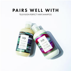 R+Co Television Conditioner apply on wet hair for smoother texture