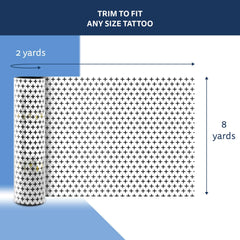 Recovery Aftercare Derm Shield on forearm demonstrates breathable coverage for healing.