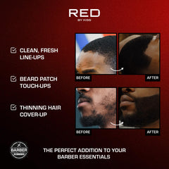 RED by Kiss Tintation water-resistant finish stays intact during activities.