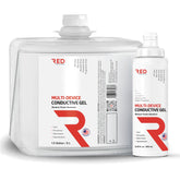 RED Medical Supplies ultrasound gel 5L cube delivers professional-grade conductivity for smooth sessions.