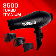 Red Pro air concentrator attachment for precise styling and focused airflow.