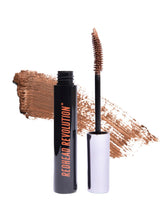 Redhead Revolution Genuine Gingerlash Mascara bottle shows reddish brown shade for redheads.