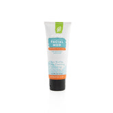 Redmond Bentonite clay facial mud mask tube close-up for a gentle detox cleanse.