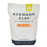 Redmond Clay natural bentonite powder for DIY masks and skincare routines.