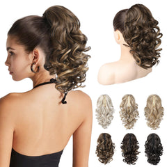 REECHO 12-inch pony-tail-clip demonstrates secure clip for quick daily styling.