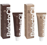 RefectoCil Natural Brown tube for authentic brunette look and depth
