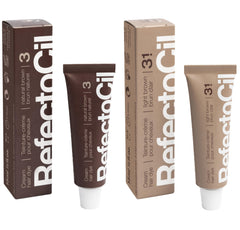 RefectoCil Natural Brown tube for authentic brunette look and depth