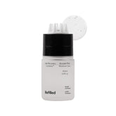 Refilled Booster Plus Moisture bottle for scalp hydration and gentle daily care.