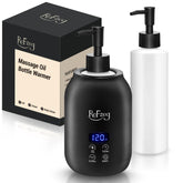 ReFzeg Massage Oil Heater top view, compact spa-ready design for easy home sessions.