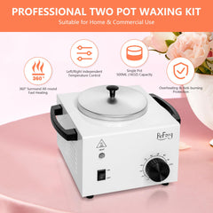 ReFzeg stainless steel body emphasizes durability and easy cleaning